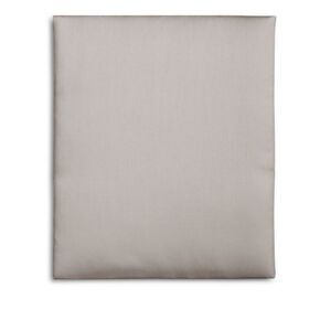 Hudson Park Collection 680TC Fitted Sateen Sheet, Twin. Color: Pewter